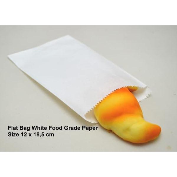 

Februari Maniss Paperbag Flat Kantong Kertas Putih 12X18 (Xs) Gorengan Kentang Fries Kode 382