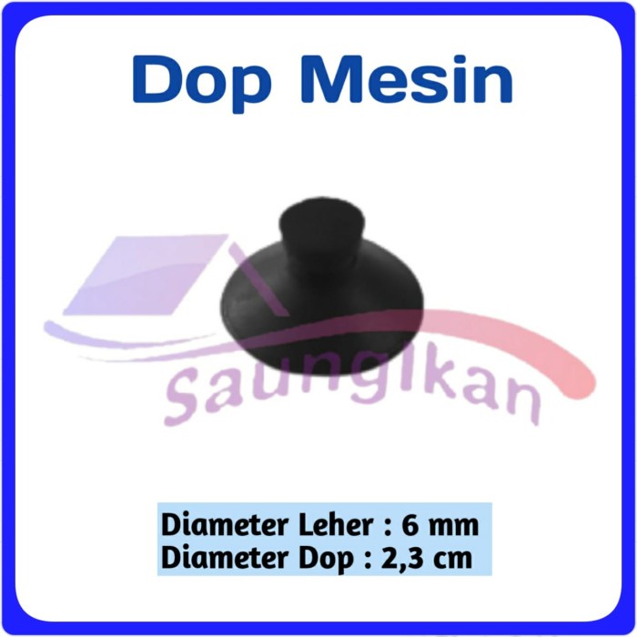 Karet Dop Bracket Pompa Air Aquarium - KECIL