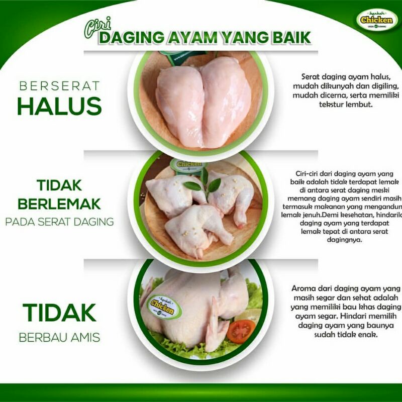 BERKAH Chicken Ayam Organik 1 Ekor Halal