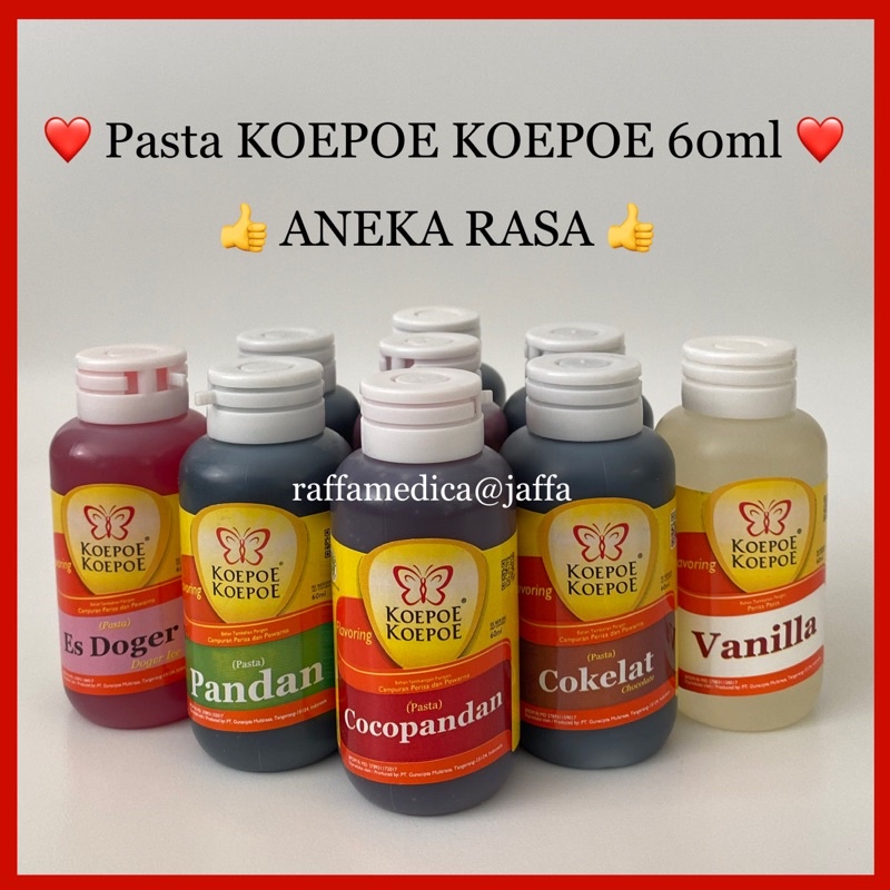 Pasta KOEPOE KOEPOE 60ml - ANEKA RASA