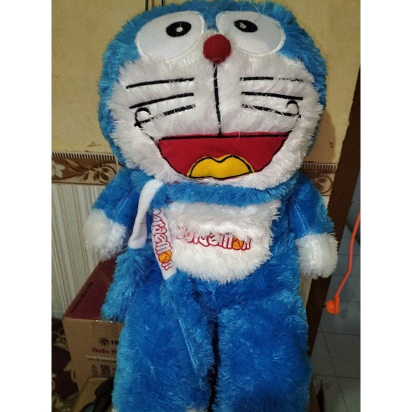 (PROMO) Boneka Doraemon JUMBO / Doraemon Syal Jumbo 90Cm / Boneka Murah