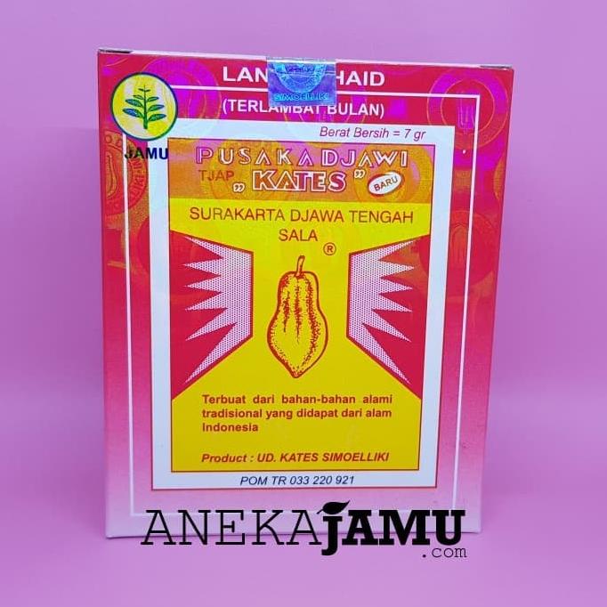 

Jamu Kates Asli (Terlambat Bulan) Terlaris