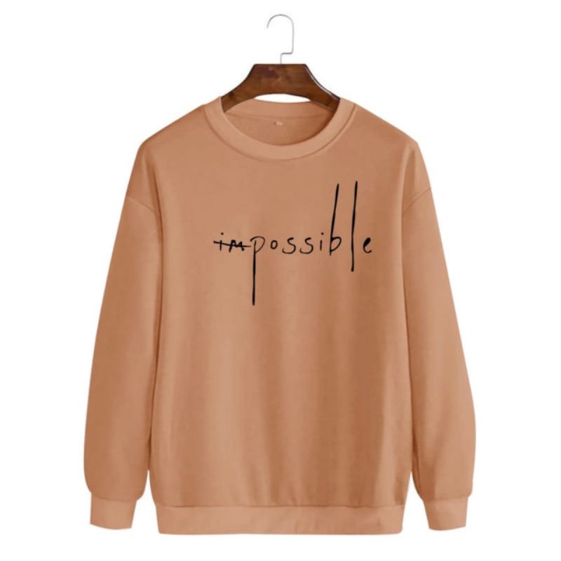 COD/DS/BAJU SWEATER IMPOSSIBLE (M-L)