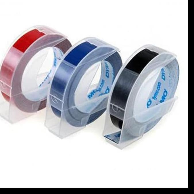 

Siap Kirim.. Refill Pita Label Dymo Embossed 9mm DISKON