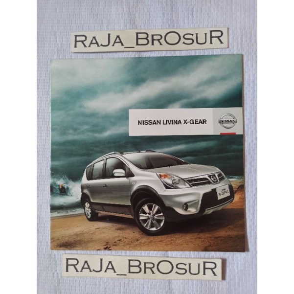 Poster brosur Nissan Livina X Gear 2009