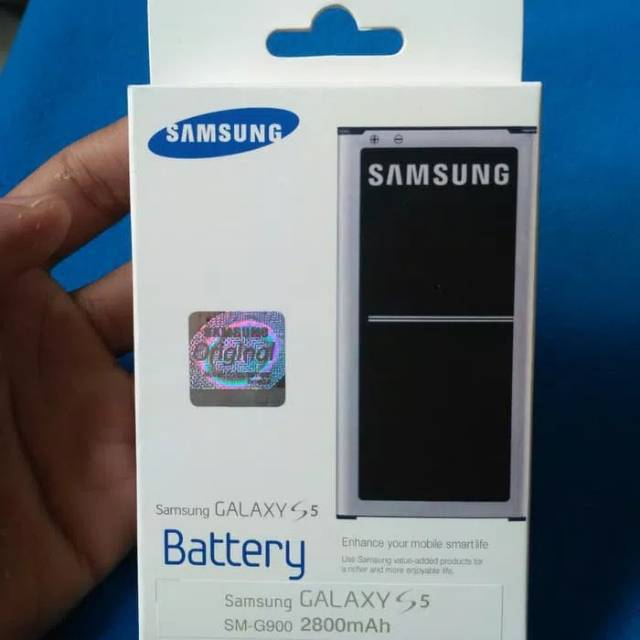 BATRE BATERAI BATTERY SAMSUNG GALAXY S5 / I9600 / G-900 ORIGINAL 100%