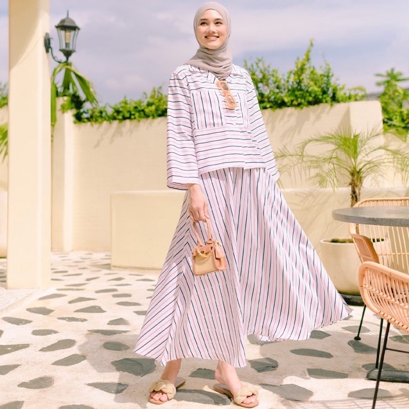 preloved hijabchic, set rok dan blouse