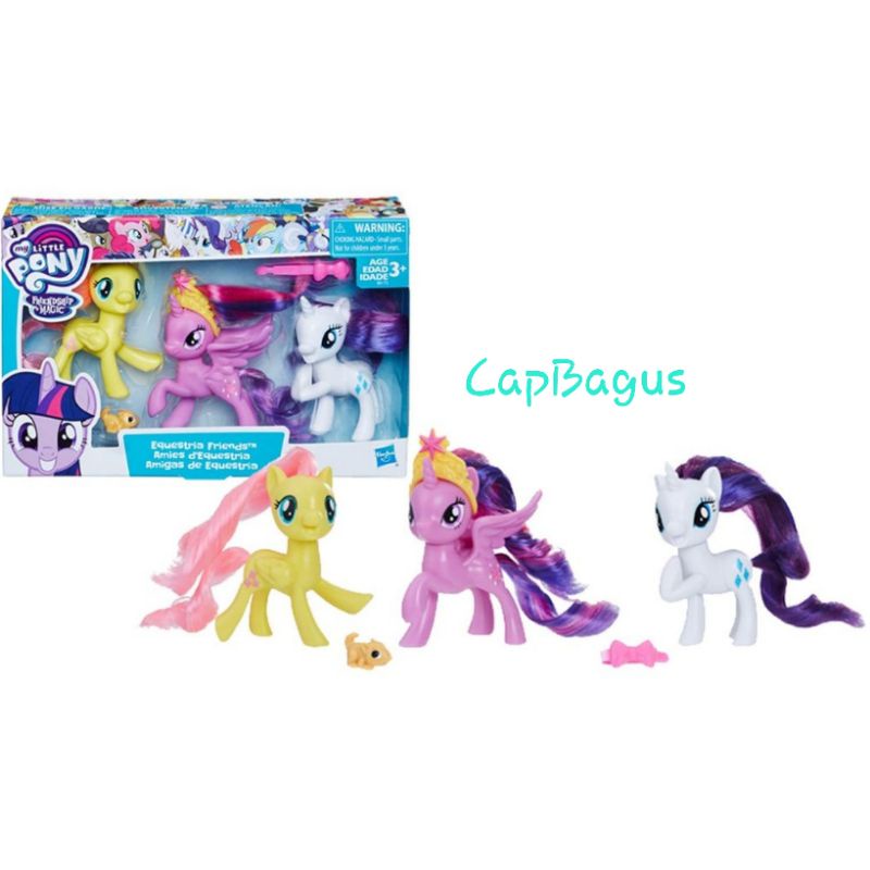 MLP My Little Potion Equestria Princess Cadance Playset Figure My Little Pony rarity pinkie rainbow 