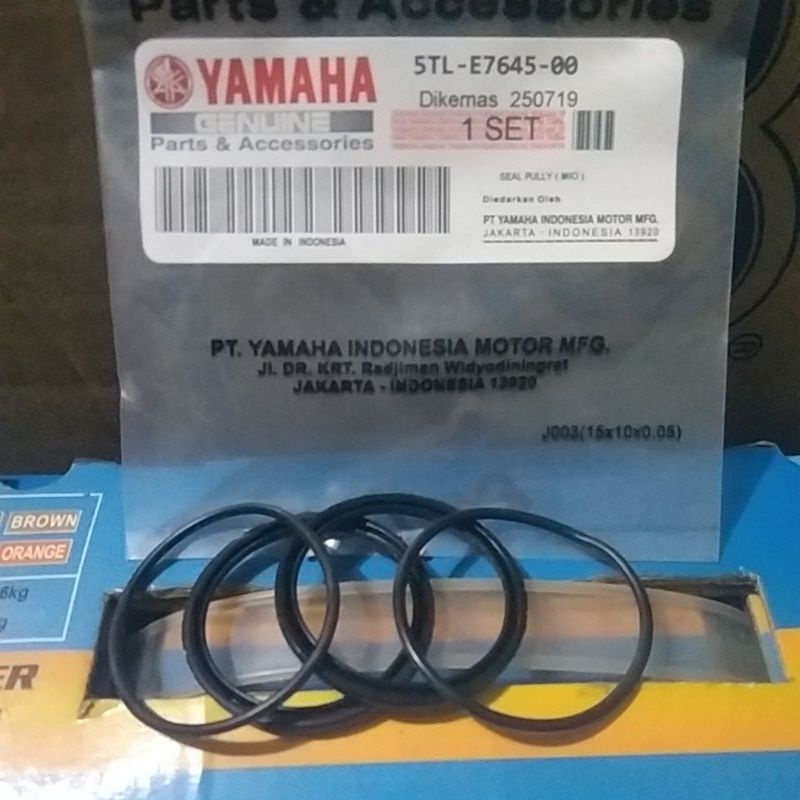 Seal pully Yamaha Mio dan lainnya