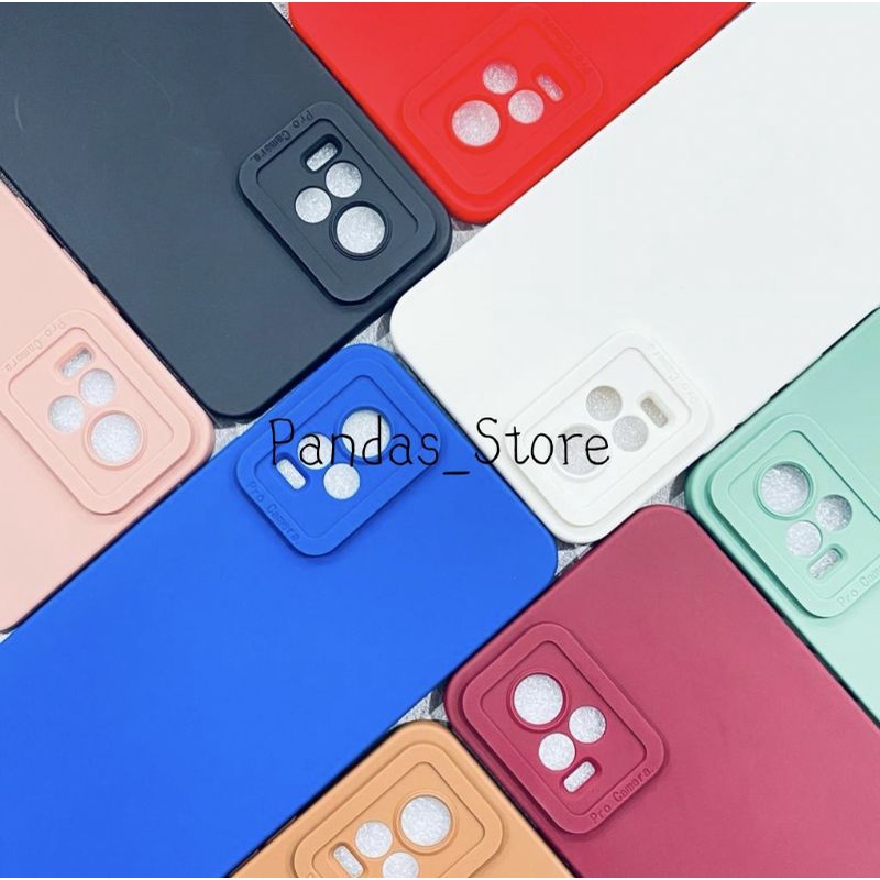 Softcase Pro Camera Vivo V21 4G Candy Case Full Color 3D Silikon TPU