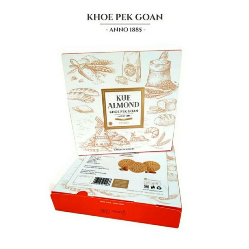 

Khoe Pek Goan Kue Almond - Kue Almond Khoe Pek Goan