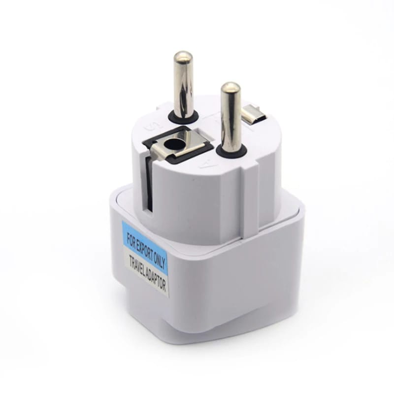 [Eike] - Steker Over Kaki 3 ke Kaki 2 Adapter Travel Universal / Travel Adapter Sambungan Colokan Listrik Gepeng