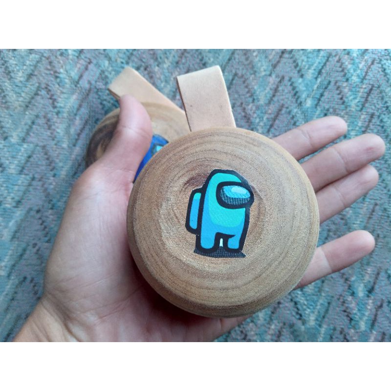 Bisa COD Yoyo Kayu Tradisional Jumbo ukuran 6,5 Cm Besar Sesuai pict