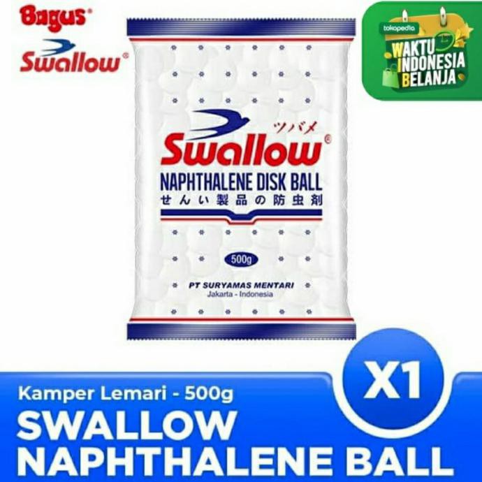 ✅Disc Swallow Naphthalene Disk Ball Kamper Kapur Barus Universal 500 Gr