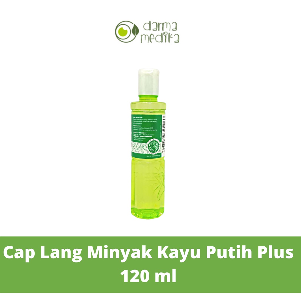 Minyak kayu putih plus Cap lang 120ml 120 ml