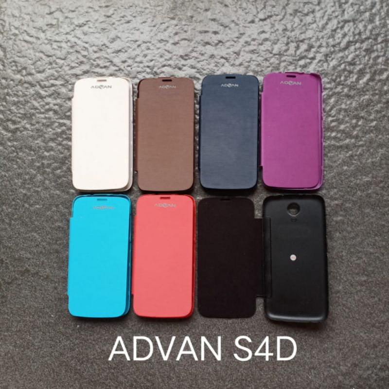 Flip cover Advan S4D flipcover book cover sarung flip cover