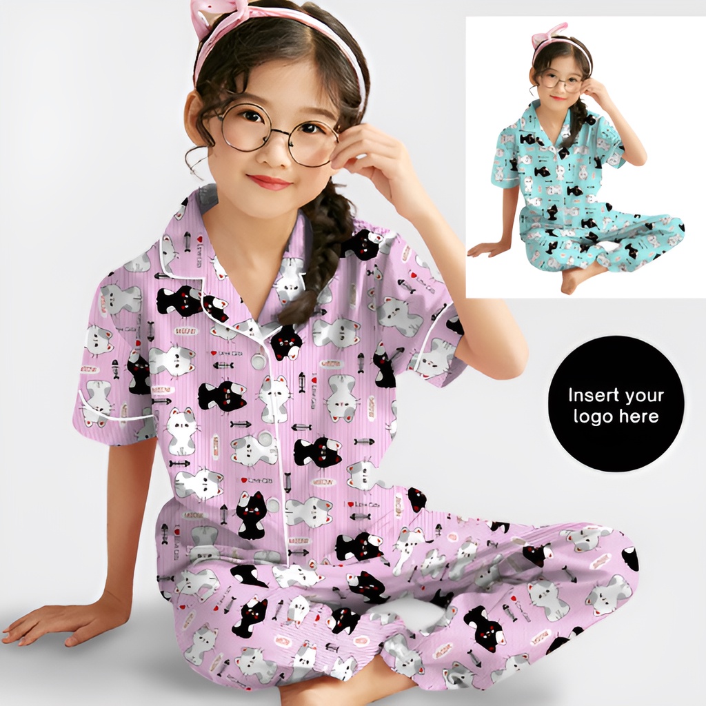 CIAHAW BAJU TIDUR ANAK PEREMPUAN 3-18 TAHUN  ANAK TANGUNG