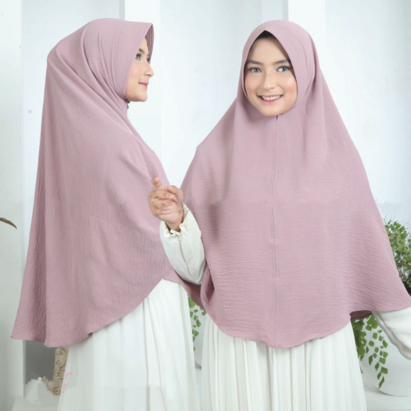 hijab instan Crinkle Ped JUMBO