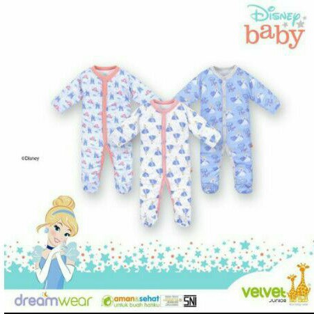 VELVET DREAMWEAR SLEEPSUIT GIRL