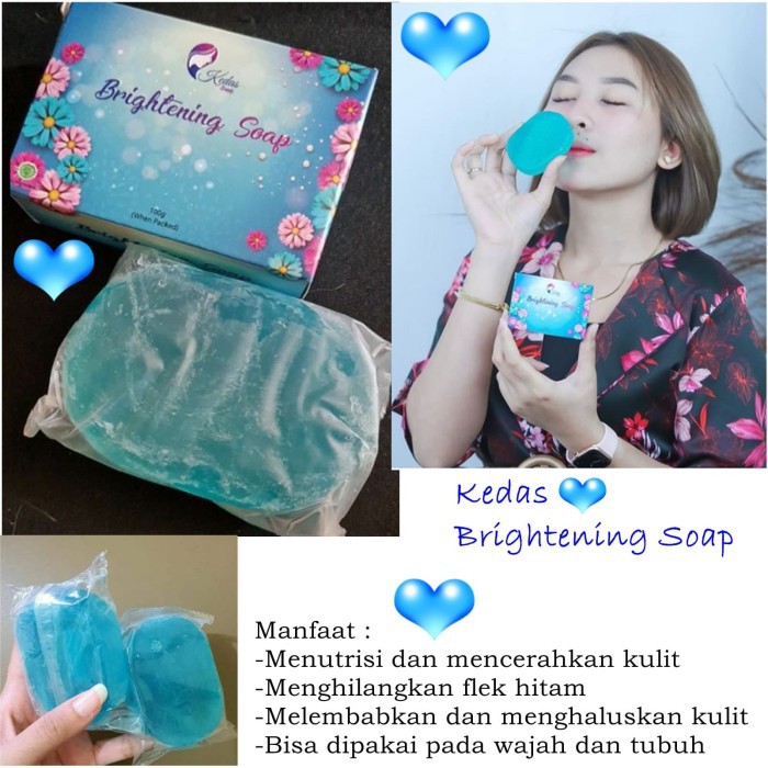 (KEMASAN BARU) BRIGHTENING SOAP KEDAS BEAUTY