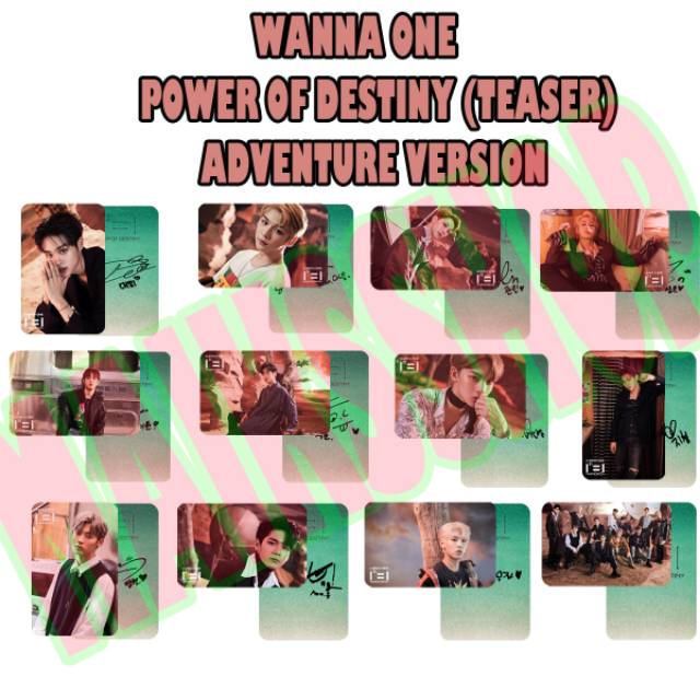 Wanna One Power of Destiny (Teaser) PC Kpop