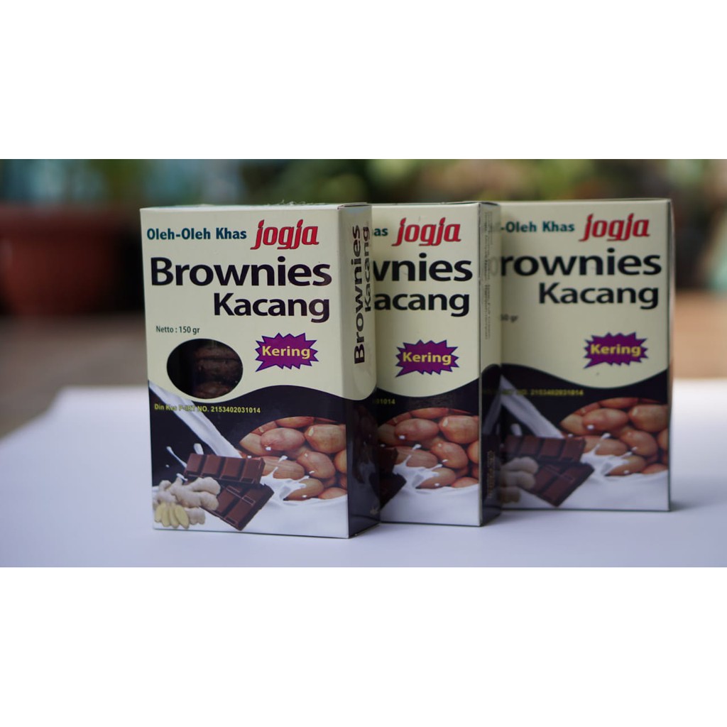 Brownies Kacang Oleh Oleh Khas Jogja