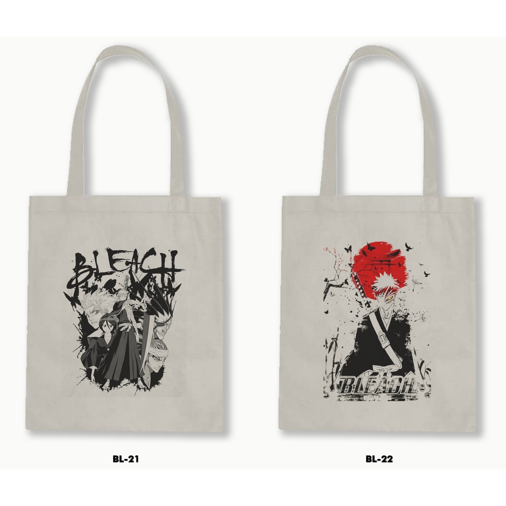 TOTE BAG BLACU - BLEACH / ANIME / MANGA 02