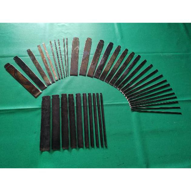 Paket pahat ukir jepara baja serkel 40pcs kualitas super