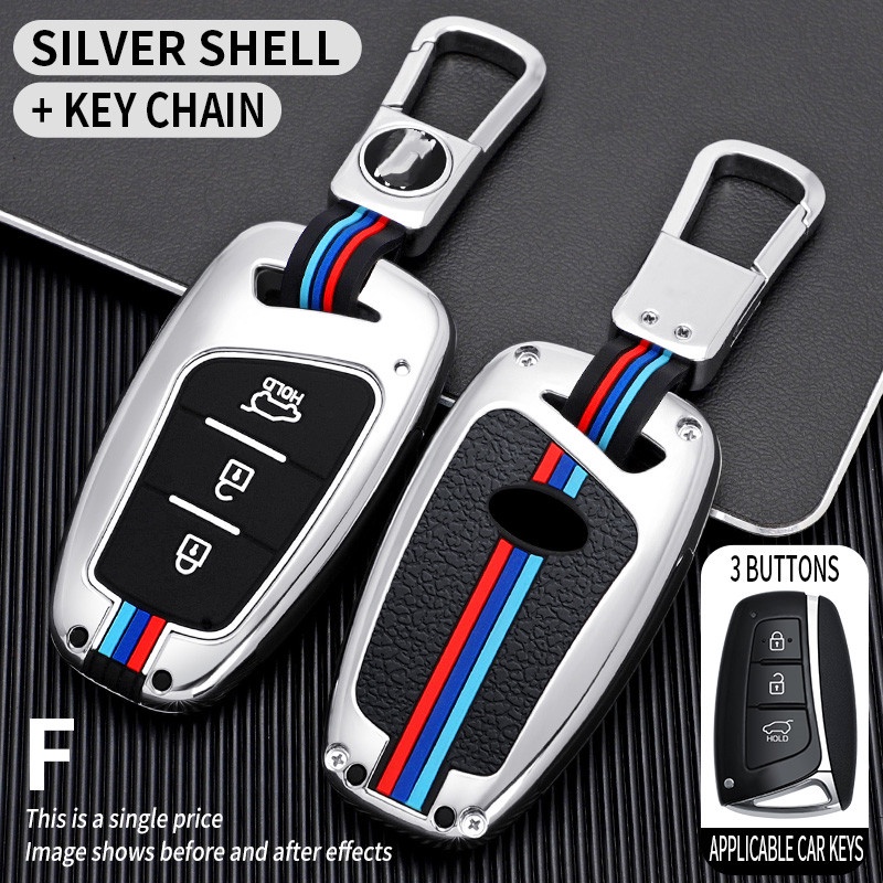 Casing Kunci Mobil Bahan Carbon fiber Untuk Hyundai Grand Santa Fe IX45 GENESIS EQUUS AZERA 2013 2014 2015 2016