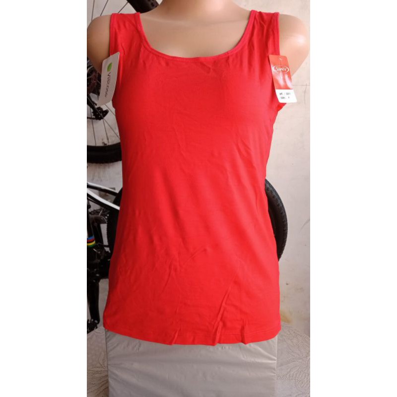 Camisol kamisol Sorex  5011 (Viscose)basic tank top tali lebar