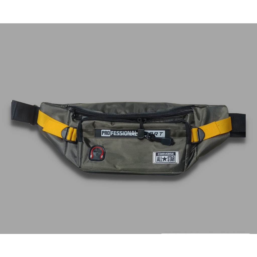 Tas Slempang Waistbag Pria / Tas Pinggang Pria / Tas Slempang Bahu Pria