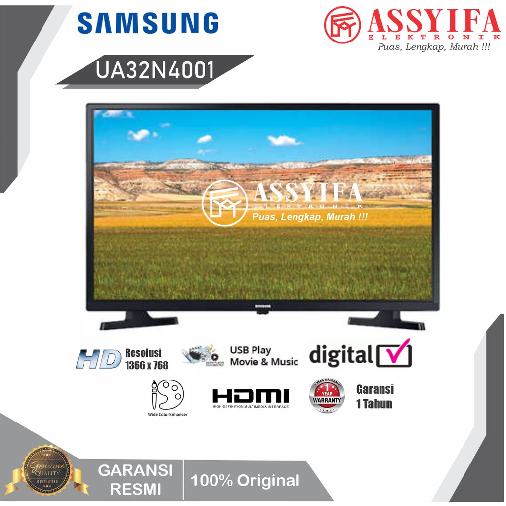 LED TV SAMSUNG 32T4003 | 32N4001 DIGITAL TV NEW GARANSI RESMI 100% ORI-5