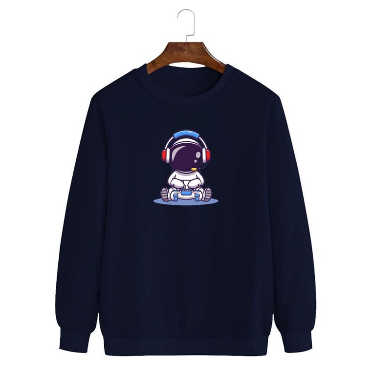 Noveli wear - Sweatshirt roughneck | sweater crewneck basic unisex distro bahan berkualitas sablon digital 008