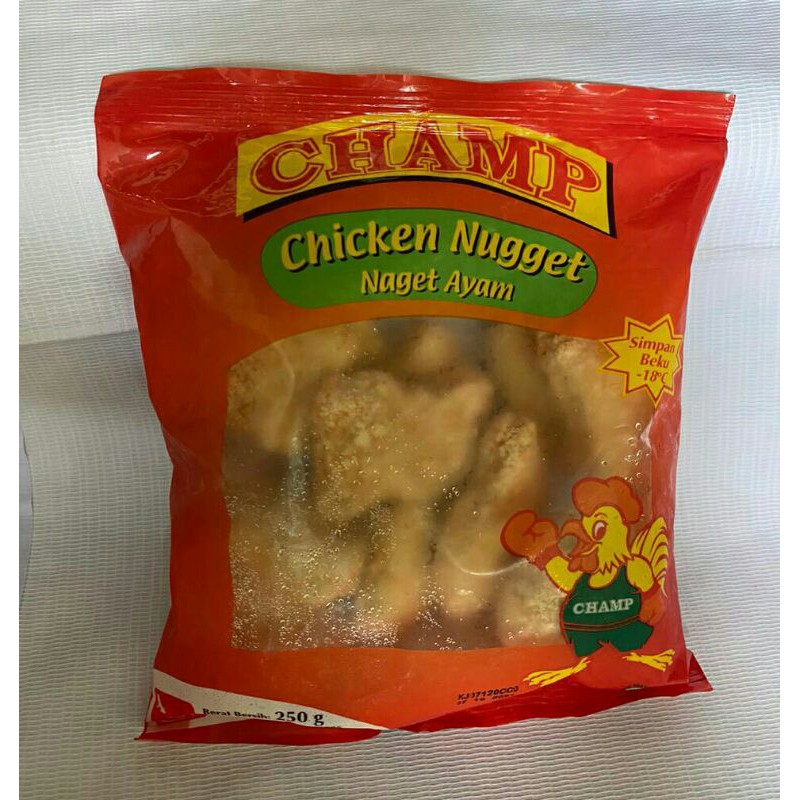 

CHAMP NUGGET AYAM 250 GR