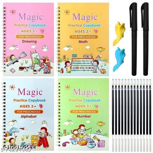 SANK MAGIC / 4 BUKU SET MAGIC PRACTICE BOOK SANK MAGIC BOOK