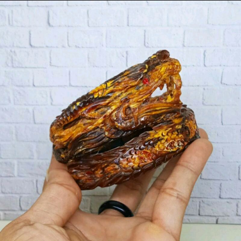 AKAR BAHAR MERAH JUMBO FULL UKIR NAGA