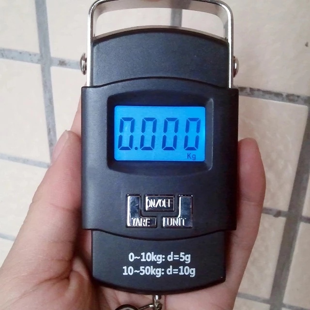 Timbangan Gantung Digital Portable Weiheng WH-A08 50kg Electronic Scale LCD Display Timbangan Koper Travel Ikan Laundry digital portable scale 50kg berkualitas TIMBANGAN GANTUNG KOPER DIGITAL SERBA GUNA - MINI PORTABLE DIGI SCALE