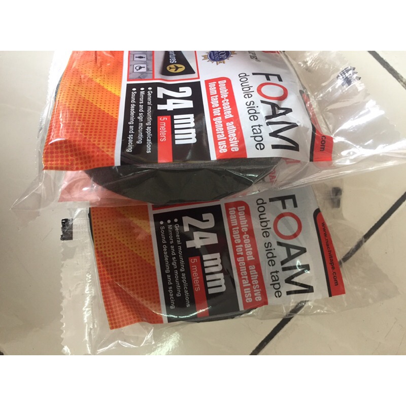 

Double Tape 1 Spon Hitam Nachi / Nachi Foam