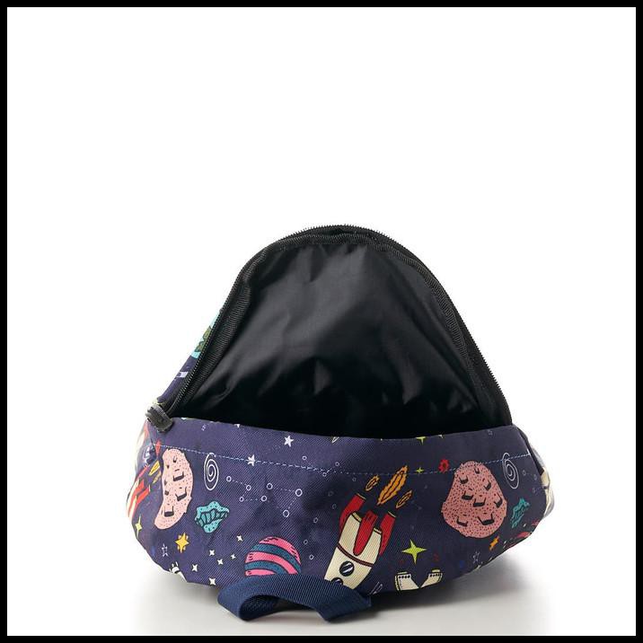 Tas Anak Bacpack Anak Kasual Mini Planet Navy Gratis889