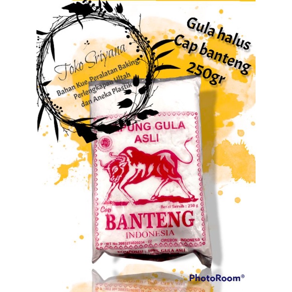 gula halus banteng 250gr/500gr
