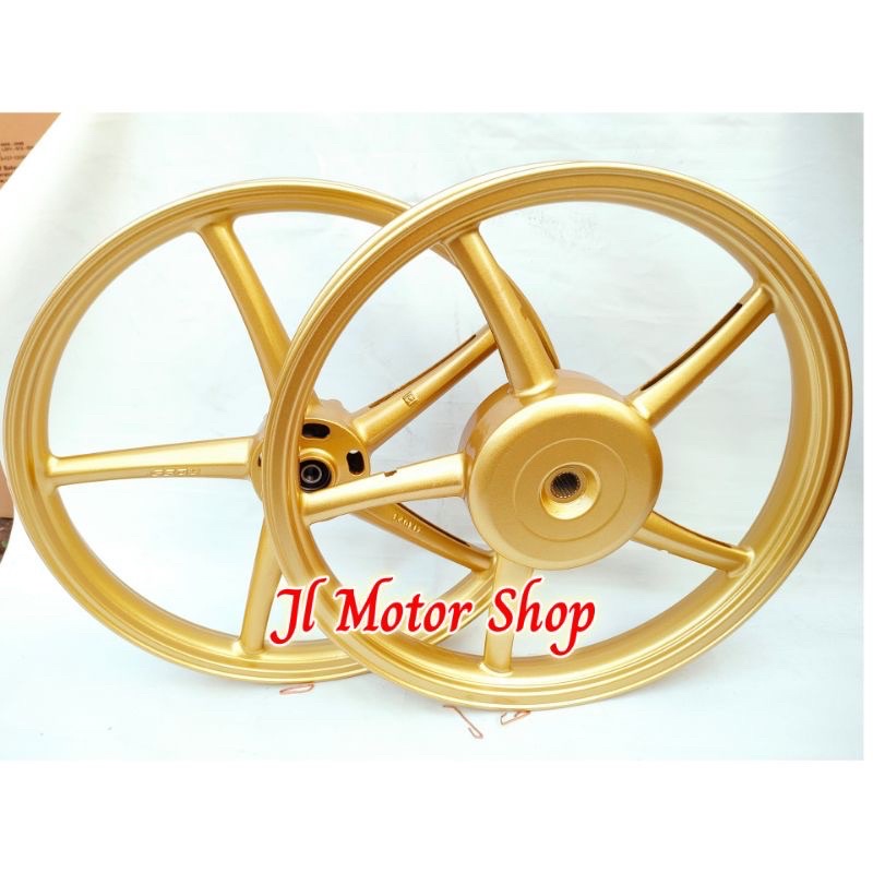 Pelek - Velg Racing Rossi Model RCB Ring 17 Palang 5 BEAT VARIO 110 125 150 SCOOPY SPACY GENIO Ring 