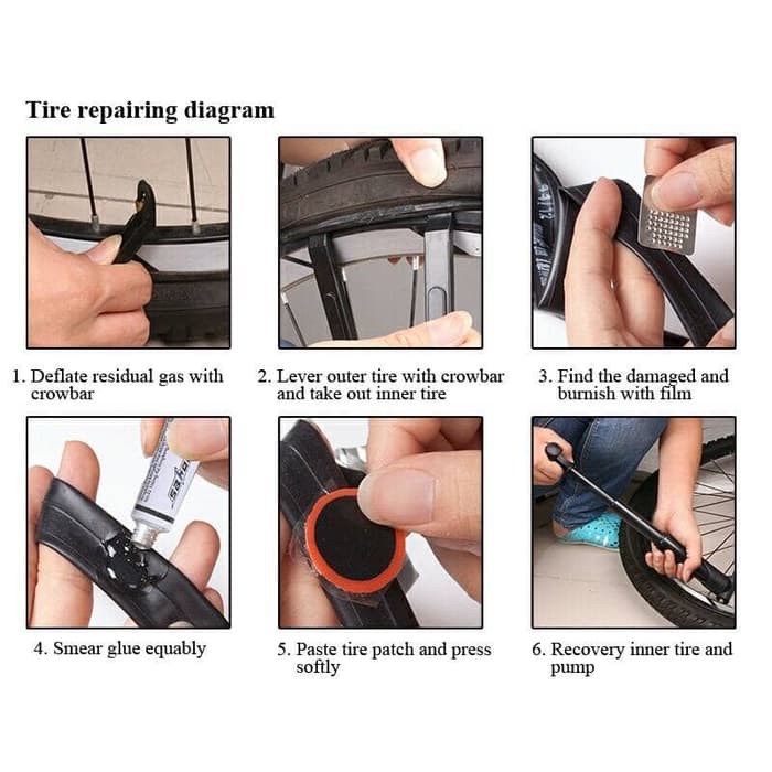 POMPA DAN TAMBAL BAN SEPEDA