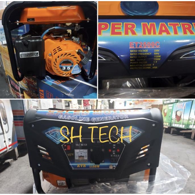 GENSET 1000 WATT 4 TAK GENERATOR LISTRIK BENSIN PROMO MURAH terlaris