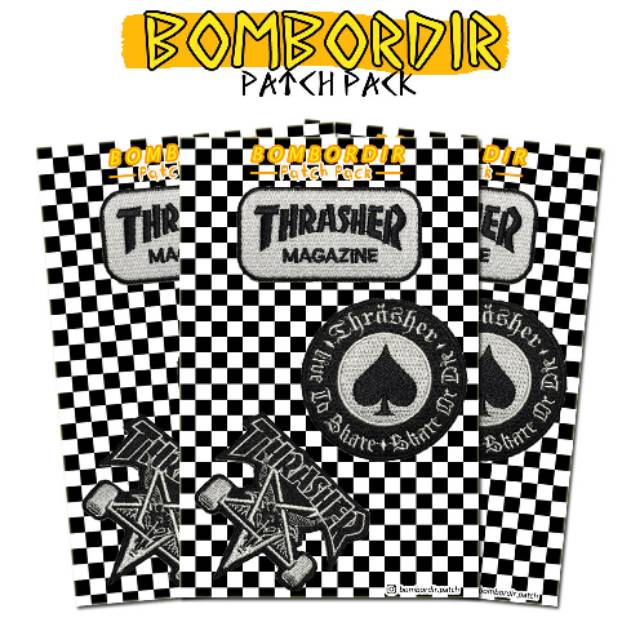 Jual Thrasher Patch Pack Iron Patch Shopee Indonesia