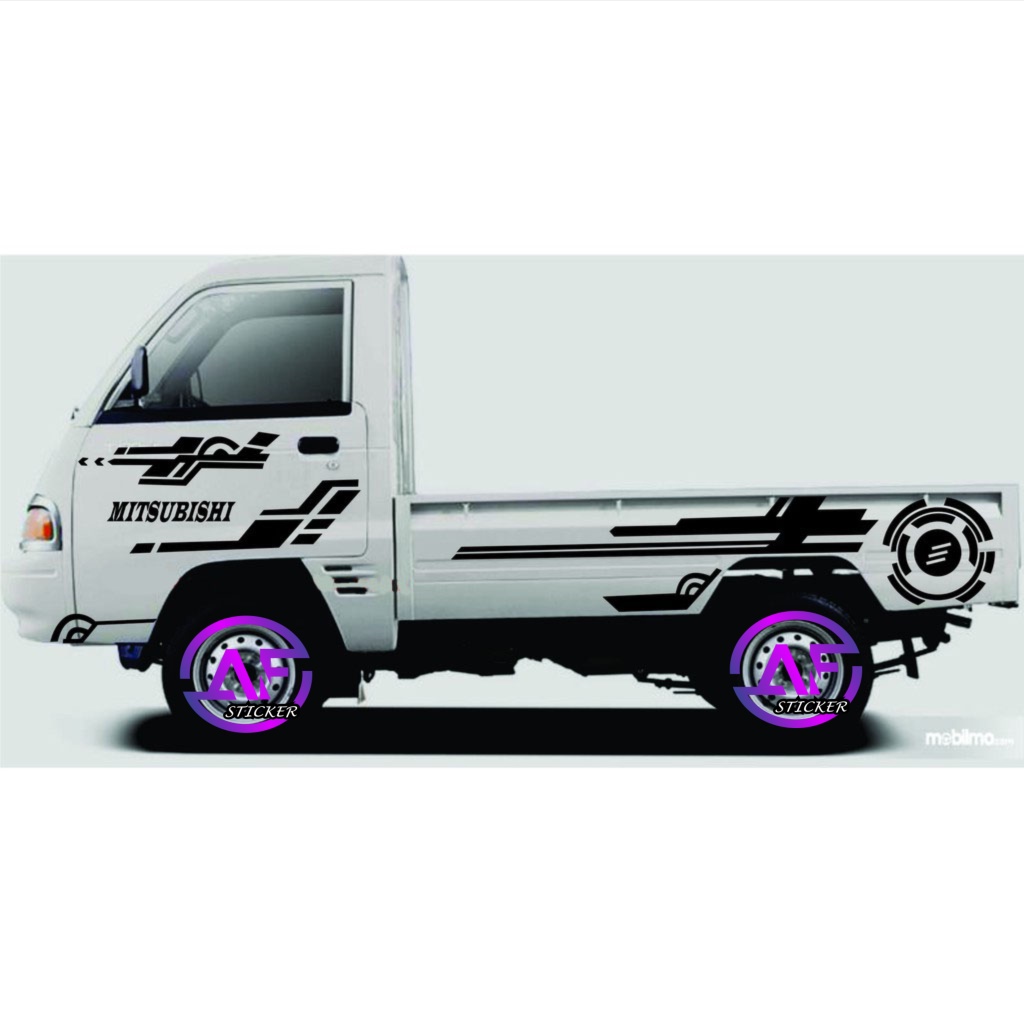 0374 CUTTING STICKER MOBIL STIKER PICKUP CARRY FUTURA TERLARIS