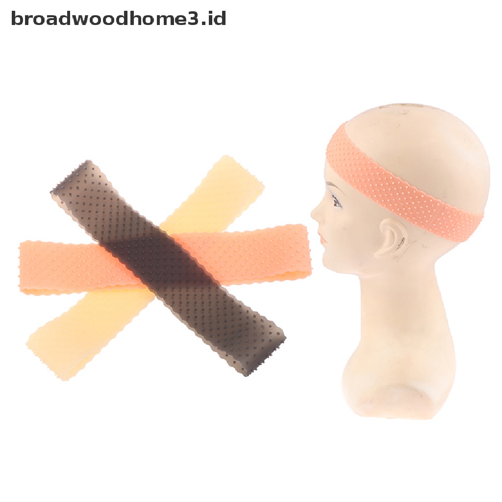 Wig Rambut Palsu Elastis Bahan Silikon