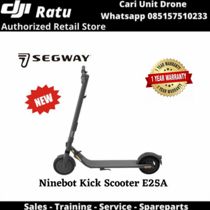 Segway Ninebot Kick Scooter E25A ( Scooter Listrik Original Segway ) Star Seller Termurah