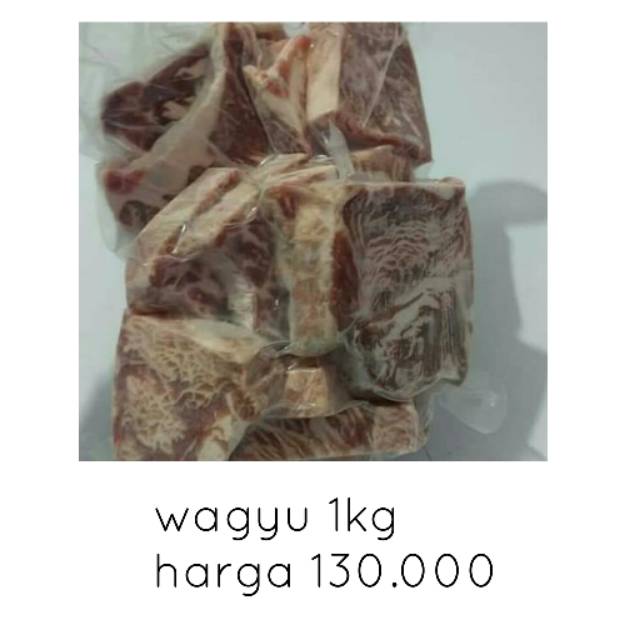 

Daging wagyu steak 1kg Bekasi