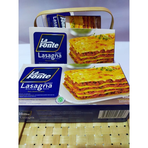 

Lasagna Instant La Fonte 450 g Halal Termurah