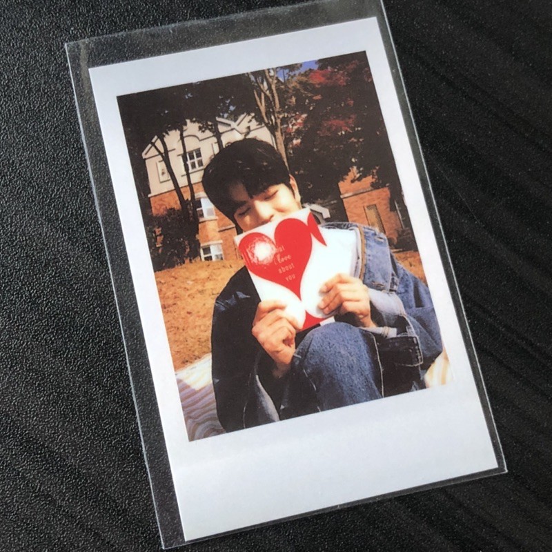 seungmin pob beyond the live polaroid photocard stray kids